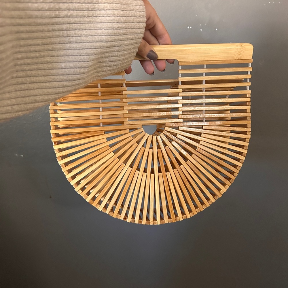 New wooden style bag